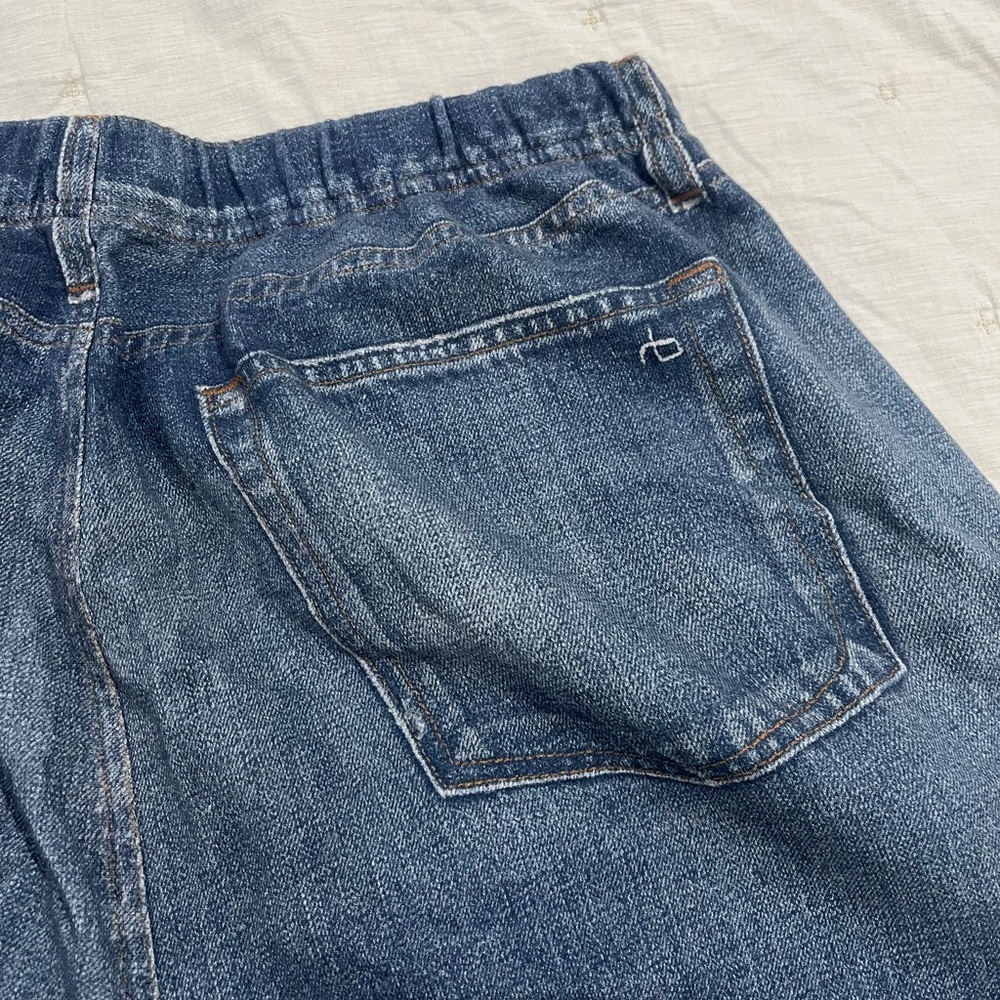 rag & bone Relaxed Fit Blue Jeans (sweatpants!)